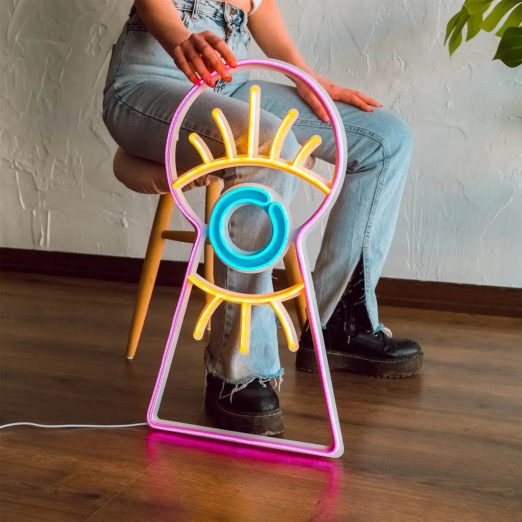 Key Light – Escultura Lumínica en Neón LED