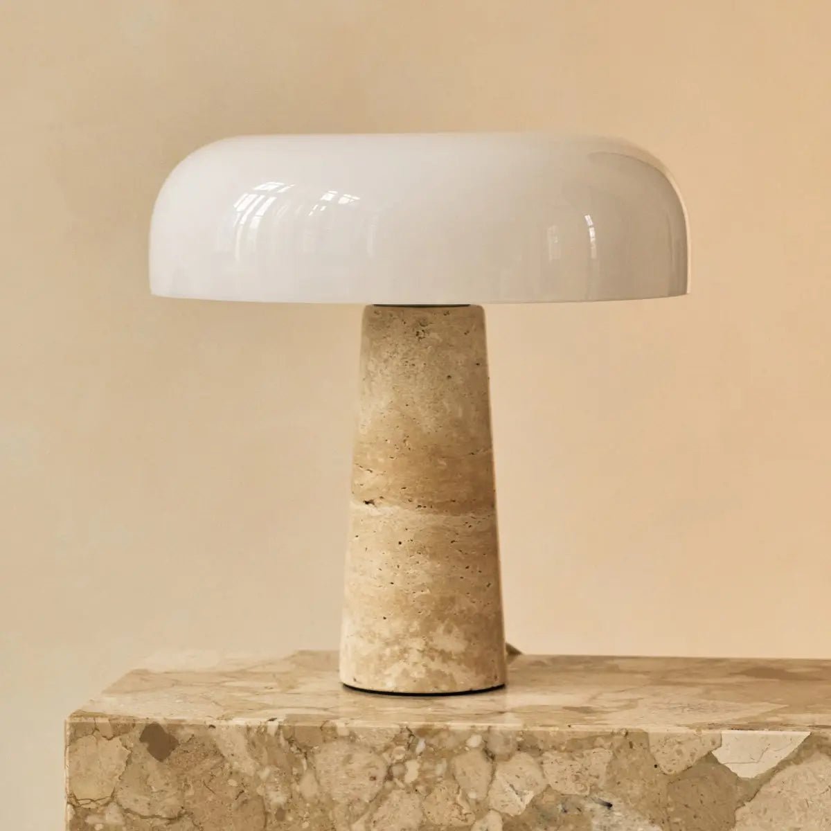 Travertine Dome Lampi