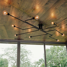 Cargar imagen en el visor de la galería, Metal Sputnik Chandelier Iron Lamp
