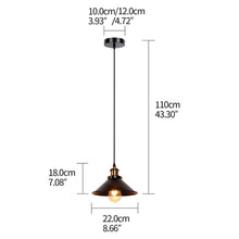 Load image into Gallery viewer, Industrial Retro Iron - Pendant Lamp
