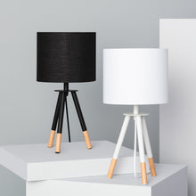 Load image into Gallery viewer, KATY - TABLE LAMP IN WHITE OR BLACK
