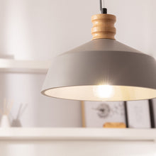 Load image into Gallery viewer, MILA - PENDANT LAMP IN MATTE GRAY COLOR
