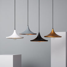 Load image into Gallery viewer, PRESLEY - WHITE, BLACK AND GRAY PENDANT LAMP
