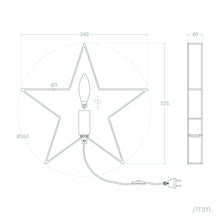 Cargar imagen en el visor de la galería, STELLA - LÁMPARA DE MESA DECORATIVA
