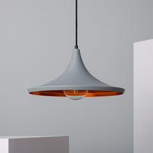 Load image into Gallery viewer, PRESLEY - WHITE, BLACK AND GRAY PENDANT LAMP
