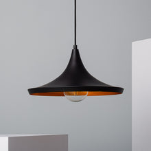 Load image into Gallery viewer, PRESLEY - WHITE, BLACK AND GRAY PENDANT LAMP
